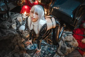《恶堕修女》｜蜜汁猫裘 · 53张写真