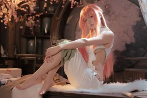 《碧蓝航线 英仙座旗袍》｜阿包也是兔娘 · 30张写真