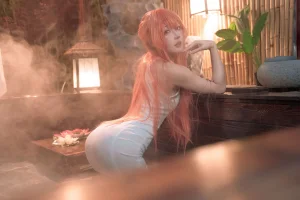 《碧蓝航线 英仙座旗袍》｜阿包也是兔娘 · 30张写真