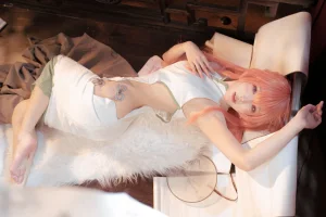 《碧蓝航线 英仙座旗袍》｜阿包也是兔娘 · 30张写真