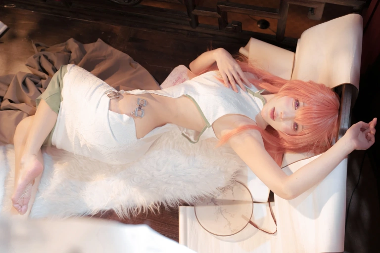 《碧蓝航线 英仙座旗袍》｜阿包也是兔娘 · 30张写真