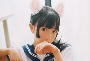 《水手服 死库水》｜面饼仙儿 · 35张写真