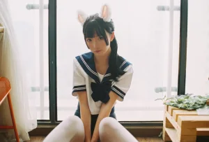 《水手服 死库水》｜面饼仙儿 · 35张写真