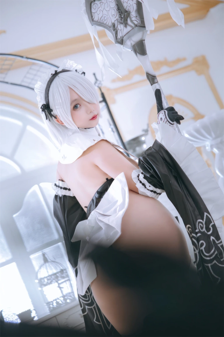 《2B奶盖女仆》｜日奈娇(椎名莜) · 88张写真