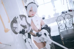 《2B奶盖女仆》｜日奈娇(椎名莜) · 88张写真