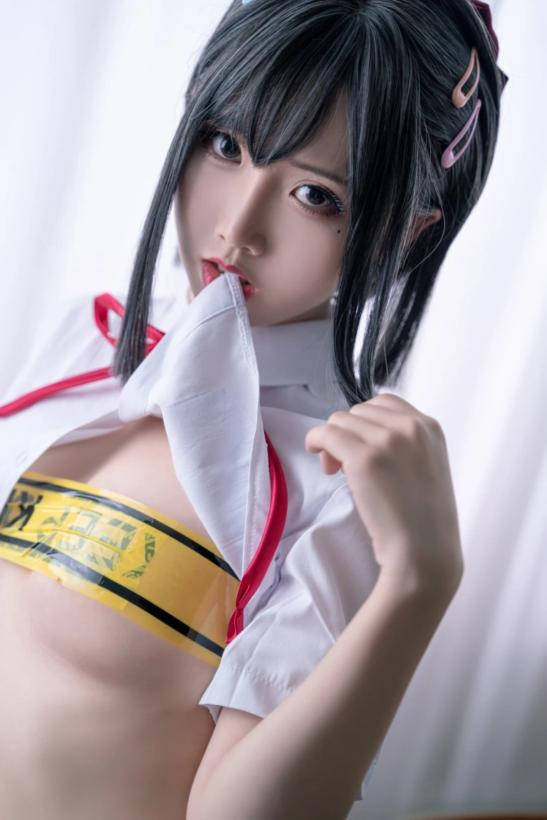 《短校服胶带》｜面饼仙儿 · 32张写真