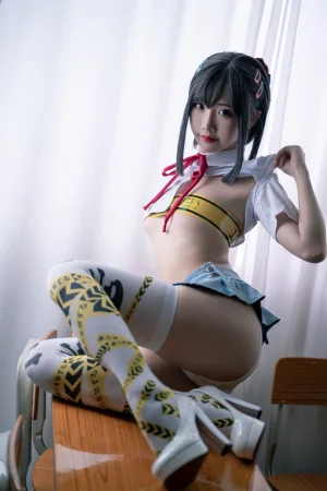 《短校服胶带》｜面饼仙儿 · 32张写真