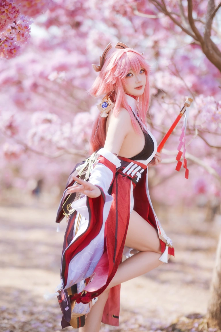 《原神 八重神子》｜瓜希酱 · 20张写真
