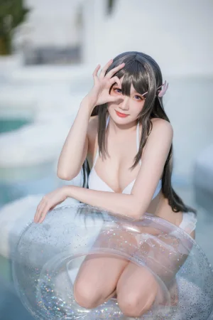 《樱岛麻衣 泳装》｜瓜希酱 · 28张写真