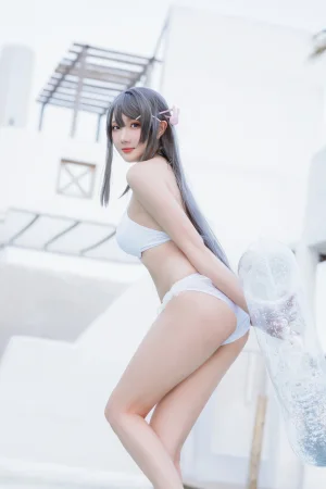 《樱岛麻衣 泳装》｜瓜希酱 · 28张写真