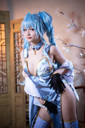《《秘密花园》 PA15翠雀媚》｜星之迟迟 · 14张写真
