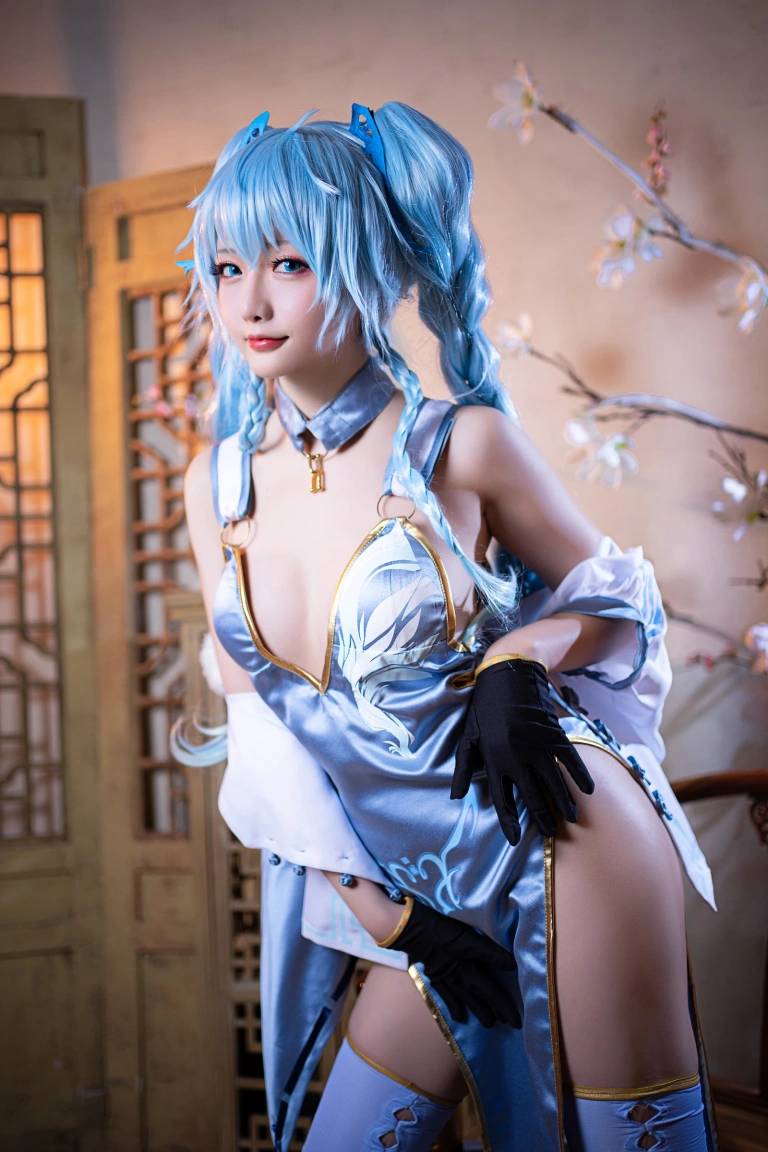 《《秘密花园》 PA15翠雀媚》｜星之迟迟 · 14张写真