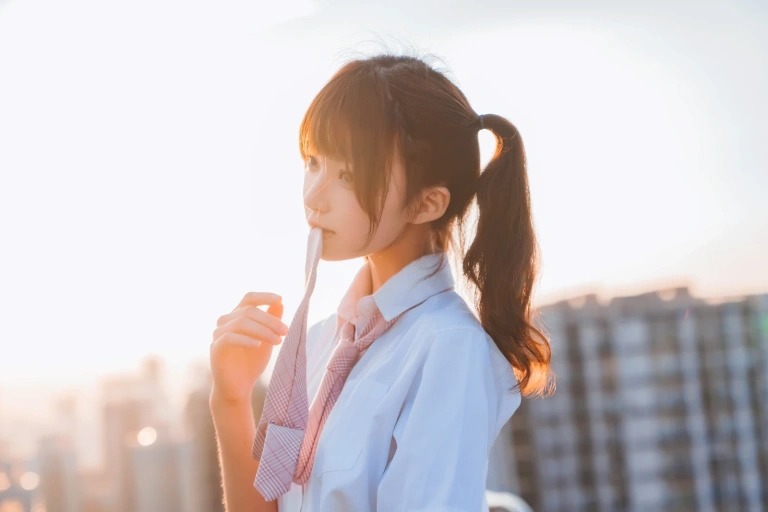 《橘子汽水》｜桜桃喵 · 15张写真
