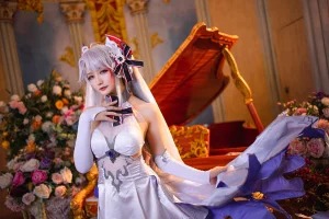 《《秘密花园》 欧根婚纱》｜星之迟迟 · 20张写真