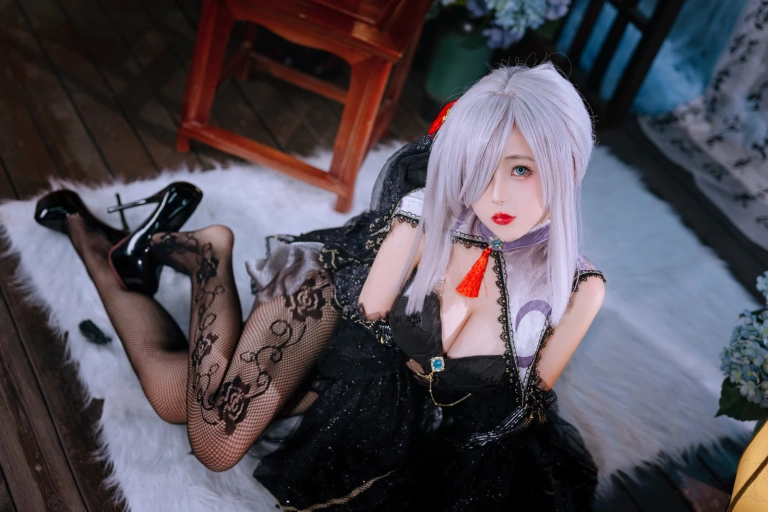 《2023.12月月刊 赠送 申鹤旗袍》｜日奈娇(椎名莜) · 22张写真