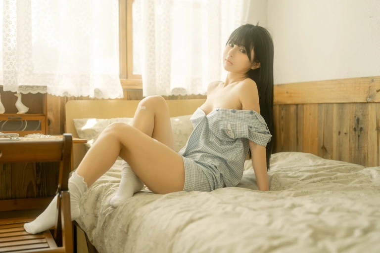《生病女友》｜桜井宁宁 · 90张写真