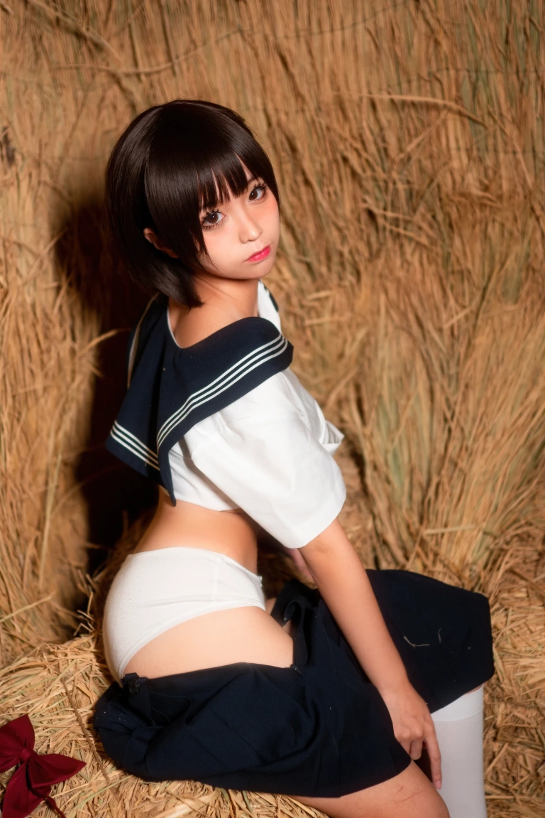 《稻草》｜蠢沫沫 · 50张写真
