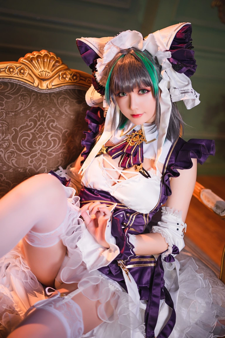《《R-Maid》 柴郡》｜星之迟迟 · 15张写真