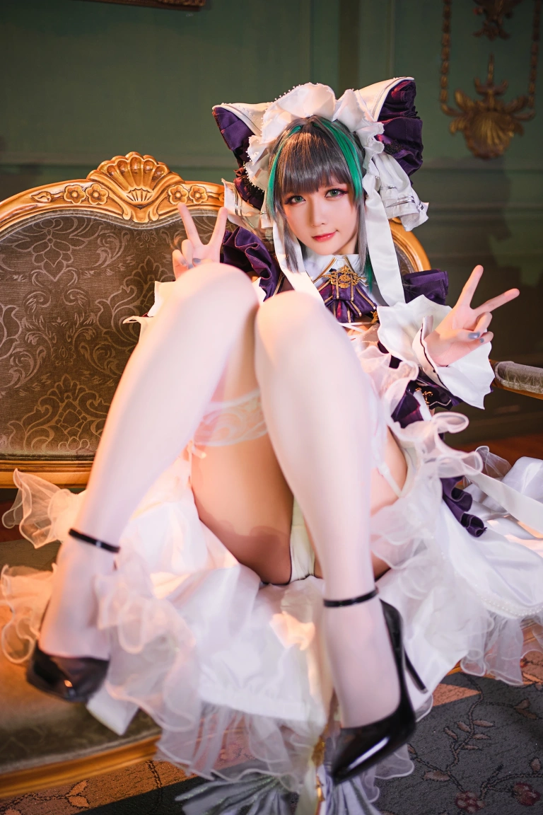 《《R-Maid》 柴郡》｜星之迟迟 · 15张写真