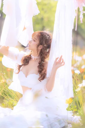 《夏日限定 晒衣服》｜过期米线线喵 · 41张写真