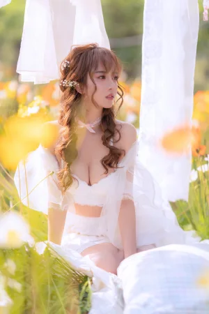 《夏日限定 晒衣服》｜过期米线线喵 · 41张写真