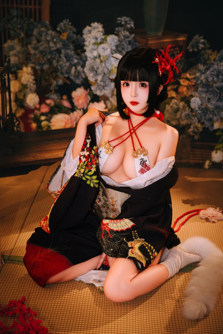 《2024.1月月刊 花魁狐妖》｜日奈娇(椎名莜) · 144张写真、2 个视频