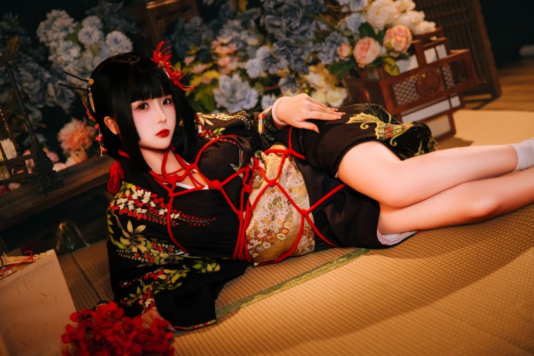 《2024.1月月刊 花魁狐妖》｜日奈娇(椎名莜) · 144张写真、2 个视频