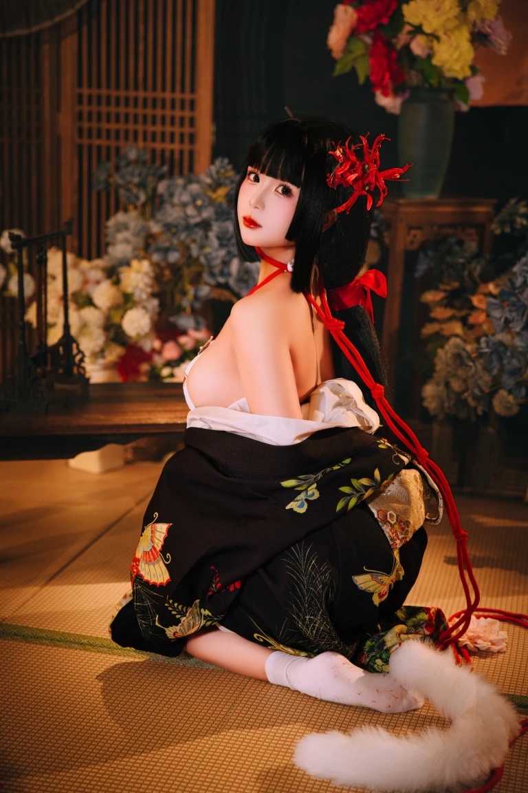 《2024.1月月刊 花魁狐妖》｜日奈娇(椎名莜) · 144张写真、2 个视频