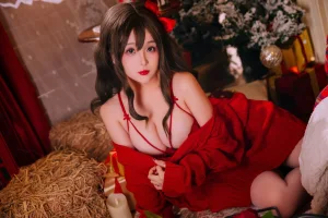 《2023.12月月刊 圣诞毛衣A+B》｜日奈娇(椎名莜) · 98张写真