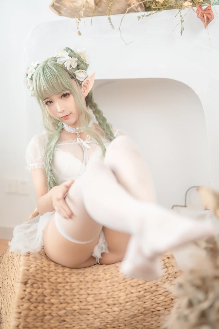 《《尖耳国度》绿精灵》｜蠢沫沫 · 40张写真