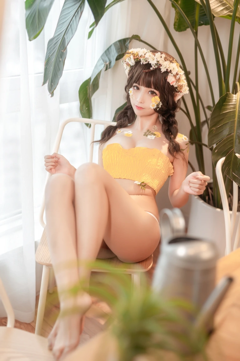 《《尖耳国度》花精灵》｜蠢沫沫 · 40张写真