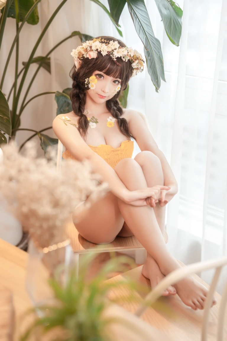《《尖耳国度》花精灵》｜蠢沫沫 · 40张写真