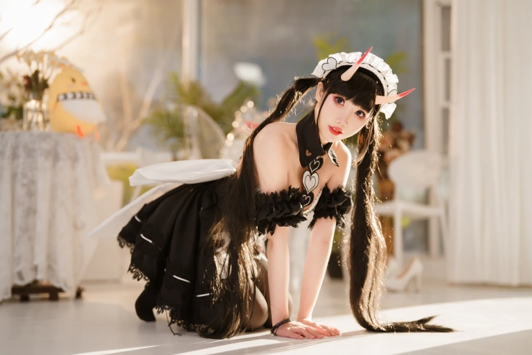 《能代女仆》｜面饼仙儿 · 31张写真