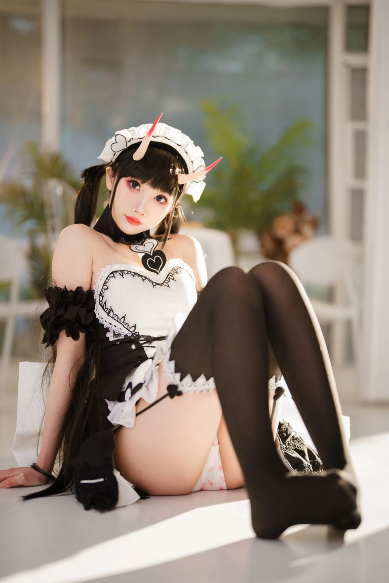 《能代女仆》｜面饼仙儿 · 31张写真