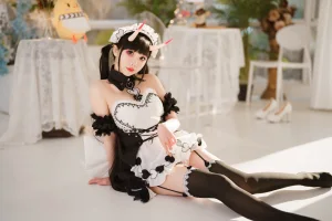 《能代女仆》｜面饼仙儿 · 31张写真