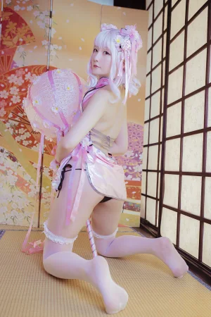 《《花鸟风月》 花与旗袍 粉》｜星之迟迟 · 20张写真