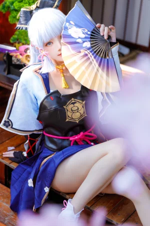 《神里绫华》｜桜桃喵 · 34张写真