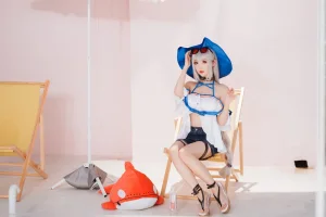 《斯卡蒂泳装》｜面饼仙儿 · 18张写真