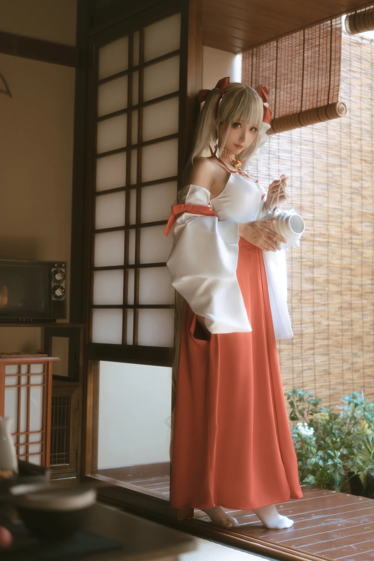 《可畏 巫女》｜蠢沫沫 · 55张写真