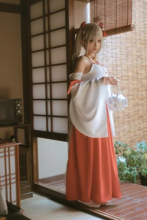 《可畏 巫女》｜蠢沫沫 · 55张写真