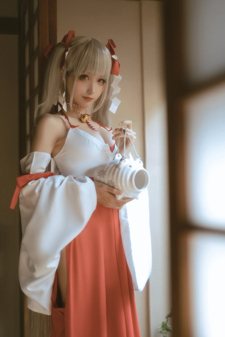 《可畏 巫女》｜蠢沫沫 · 55张写真