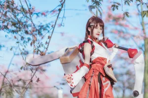 《花见巫女》｜桜桃喵 · 32张写真
