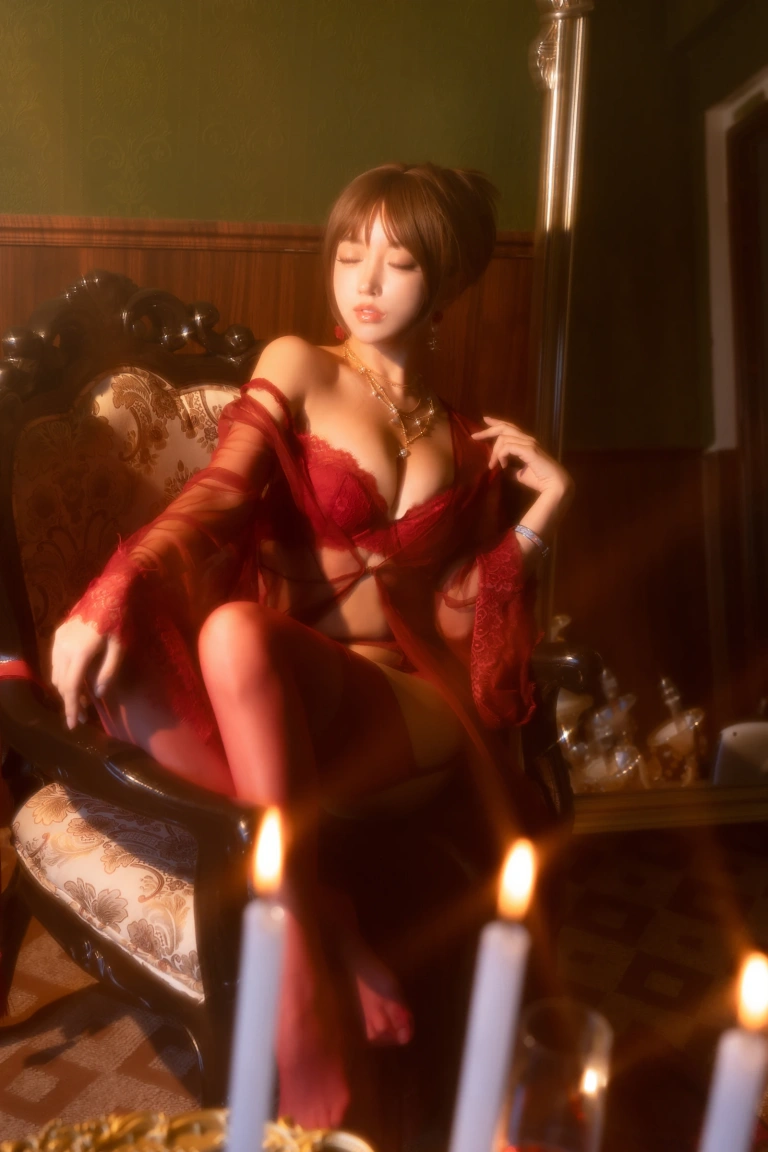 《温柔小妈》｜过期米线线喵 · 51张写真