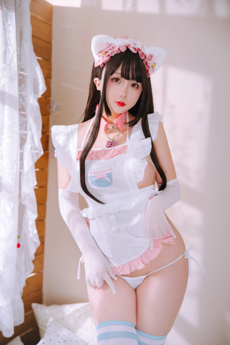 《2024.2月月刊 兔尾女仆》｜日奈娇(椎名莜) · 121张写真
