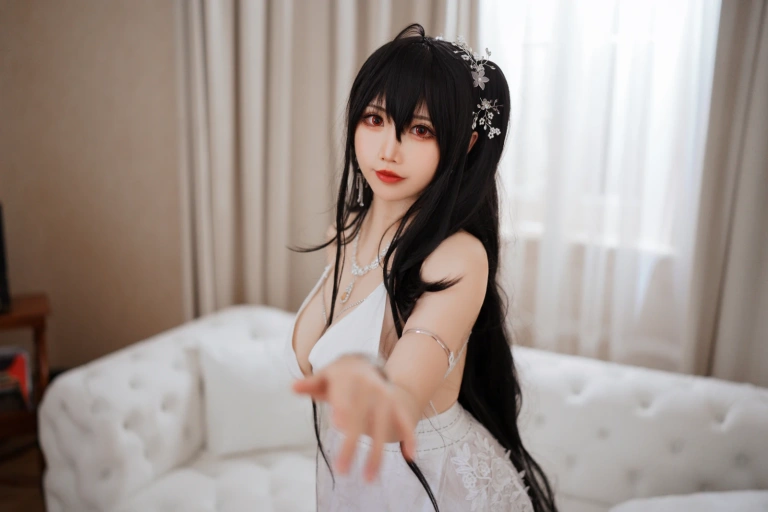 《碧蓝航线 大凤婚纱》｜面饼仙儿 · 32张写真