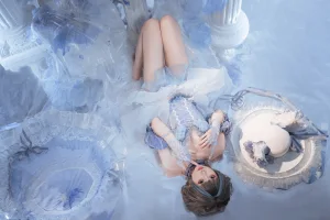 《碧蓝航线 柴郡礼服废稿》｜面饼仙儿 · 21张写真