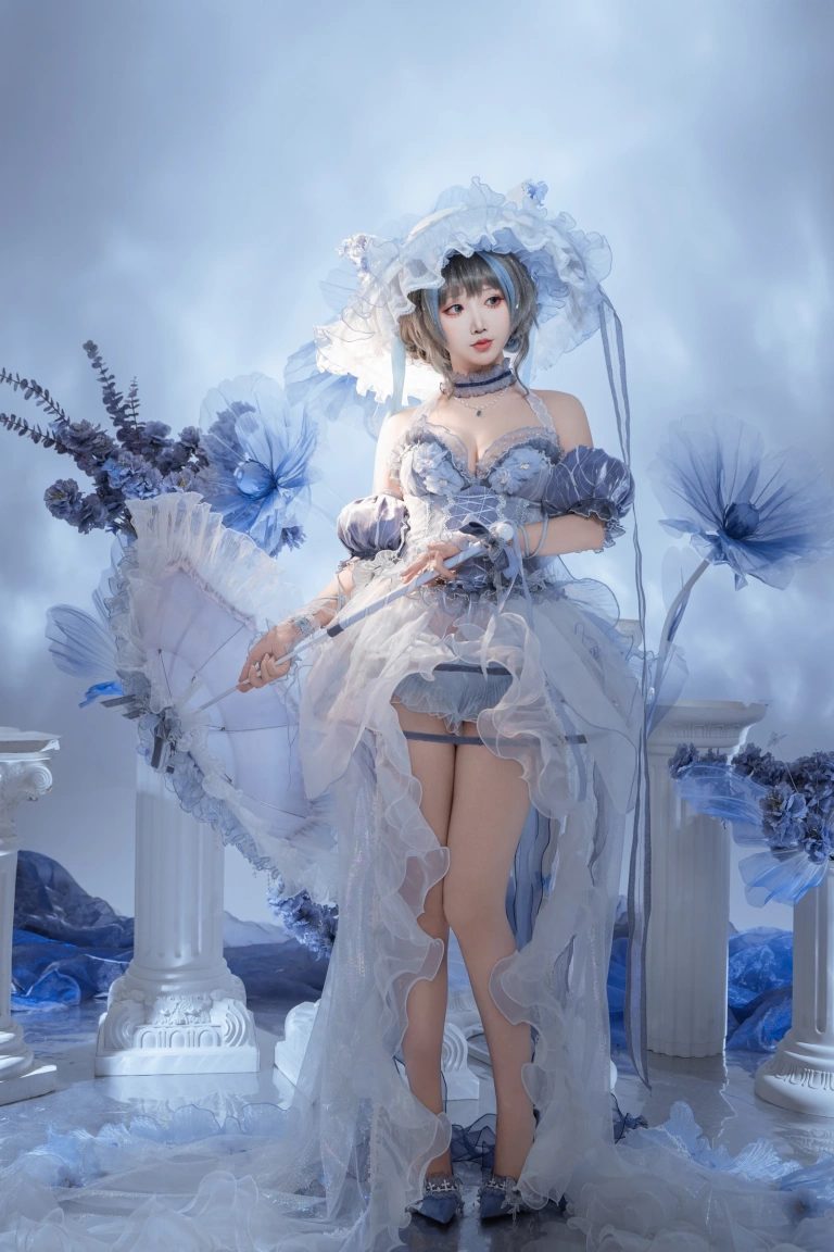 《碧蓝航线 柴郡礼服废稿》｜面饼仙儿 · 21张写真