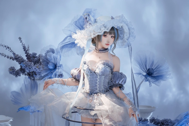 《碧蓝航线 柴郡礼服废稿》｜面饼仙儿 · 21张写真