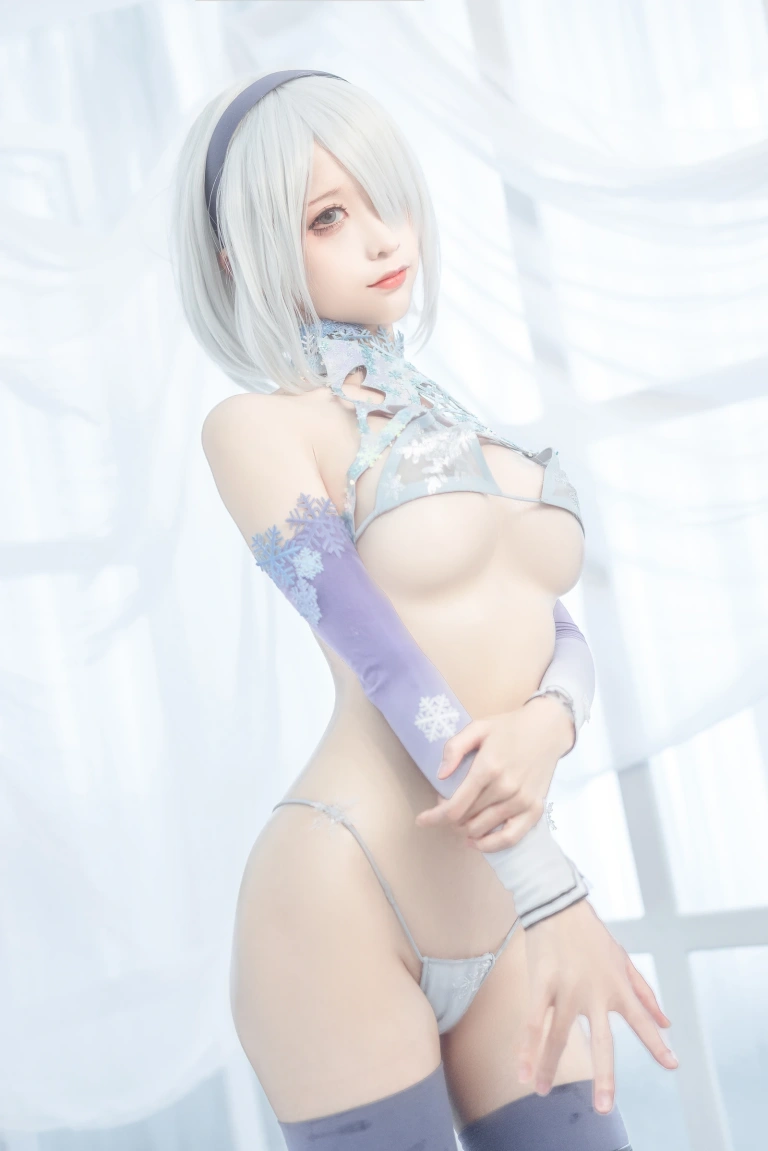 《冰雪2B》｜蠢沫沫 · 35张写真