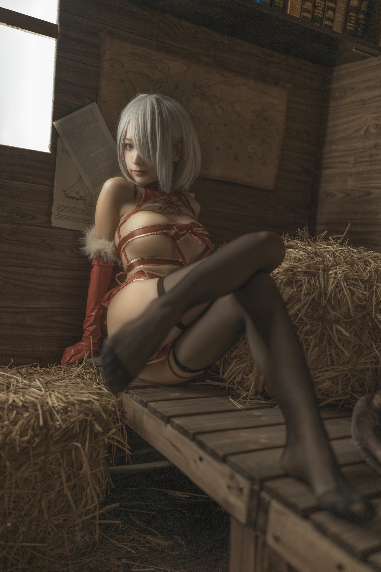 《2B 圣诞》｜蠢沫沫 · 70张写真